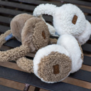  C.C® Faux Plush Sherpa Earmuffs by Truly Contagious