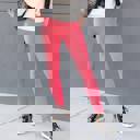 Coral - Pant Size 0-8 Slimming High Waist Leggings | Non-Lined ( Sofra )