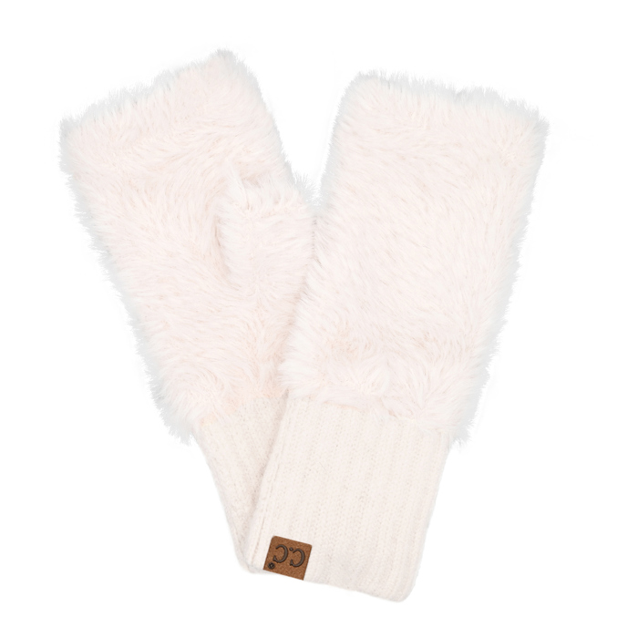 C.C® Plush Fingerless Glove By Truly Contagious