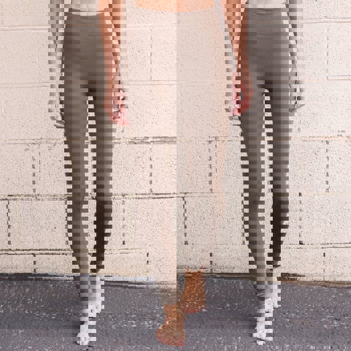 Slimming Fleece Lined Leggings- Truly Contagious