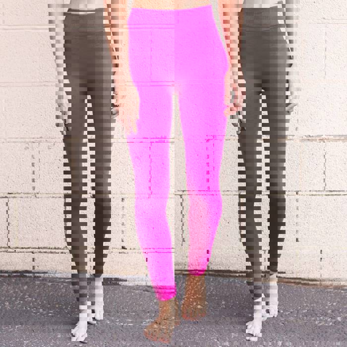 Slimming Fleece Lined Leggings- Truly Contagious