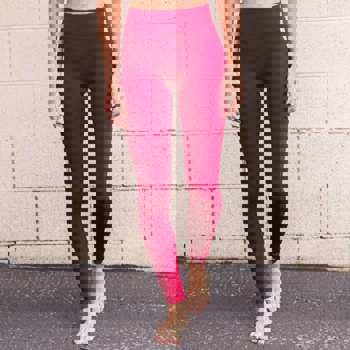 Slimming Fleece Lined Leggings- Truly Contagious