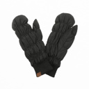 Black C.C® Quilted Mittens by Truly Contagious