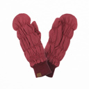Burgundy C.C® Quilted Mittens by Truly Contagious