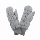 Grey C.C® Quilted Mittens by Truly Contagious
