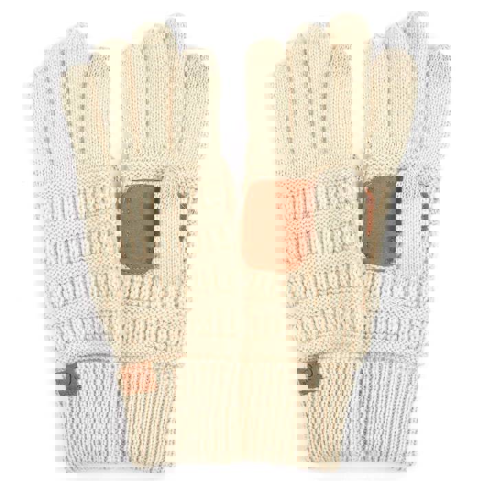 C.C® Gloves Phone Touchscreen Tech Unisex, Adult Junior by Truly Contagious