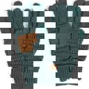 Petrel Green - ADULT (10" TOTAL) C.C® Gloves Phone Touchscreen Tech Unisex, Adult Junior by Truly Contagious
