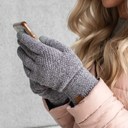  C.C® Chenille Women Unisex Touchscreen Gloves by Truly Contagious