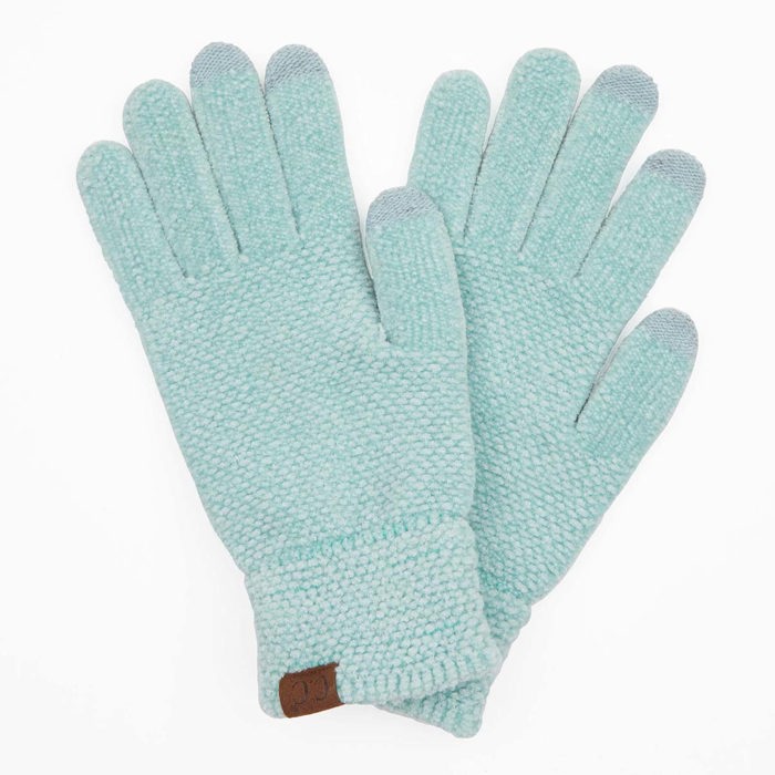 C.C® Chenille Women Unisex Touchscreen Gloves by Truly Contagious
