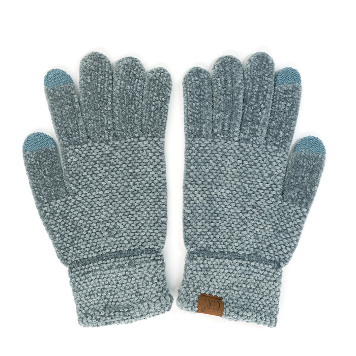 C.C® Chenille Women Unisex Touchscreen Gloves by Truly Contagious