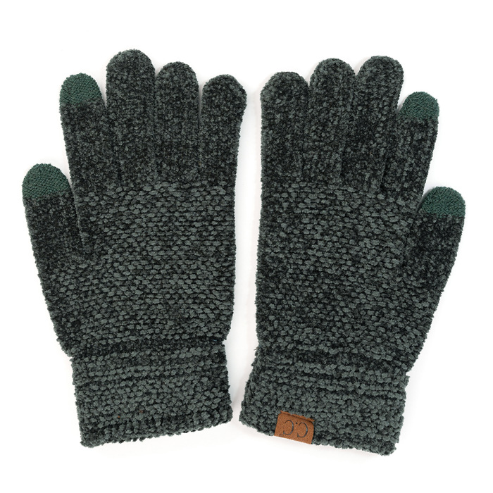 C.C® Chenille Women Unisex Touchscreen Gloves by Truly Contagious