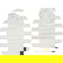 White | Youth - Adult Popular C.C® Beanie by Truly Contagious