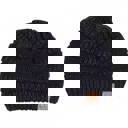 Metallic Black | Youth - Adult C.C® Beanie Cozy Metallic Cable Knit Skully Hats by Truly Contagious