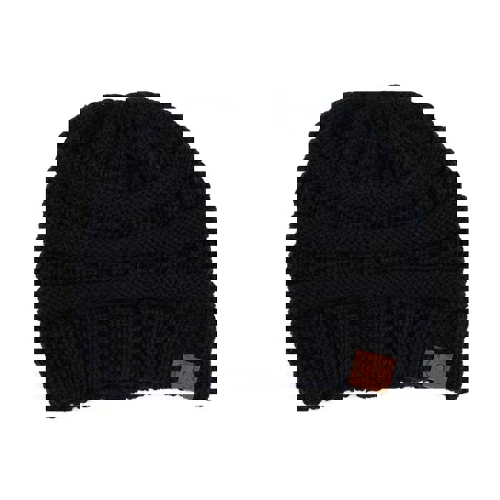 C.C® Beanie Popular Lined Cable Knit Skully Hats by Truly Contagious