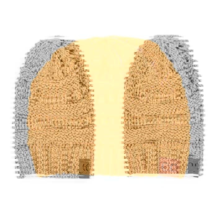 C.C® Beanie Popular Lined Cable Knit Skully Hats by Truly Contagious