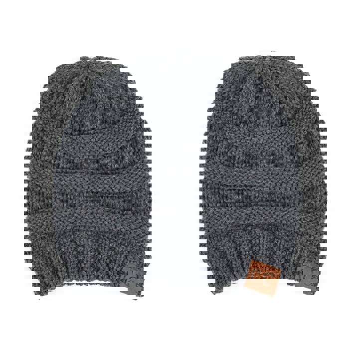 C.C® Beanie Popular Lined Cable Knit Skully Hats by Truly Contagious