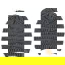 Dark Melange Grey | Youth - Adult C.C® Beanie Popular Lined Cable Knit Skully Hats by Truly Contagious
