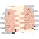 Indi Pink | Youth - Adult C.C® Beanie Popular Lined Cable Knit Skully Hats by Truly Contagious
