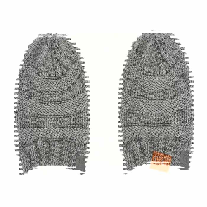 C.C® Beanie Popular Lined Cable Knit Skully Hats by Truly Contagious