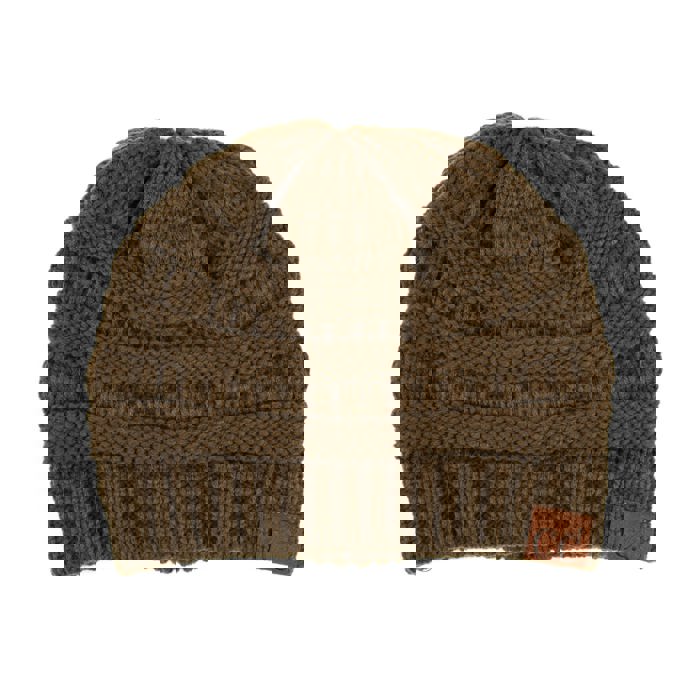 C.C® Beanie Popular Lined Cable Knit Skully Hats by Truly Contagious