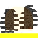 New Olive | Youth - Adult C.C® Beanie Popular Lined Cable Knit Skully Hats by Truly Contagious