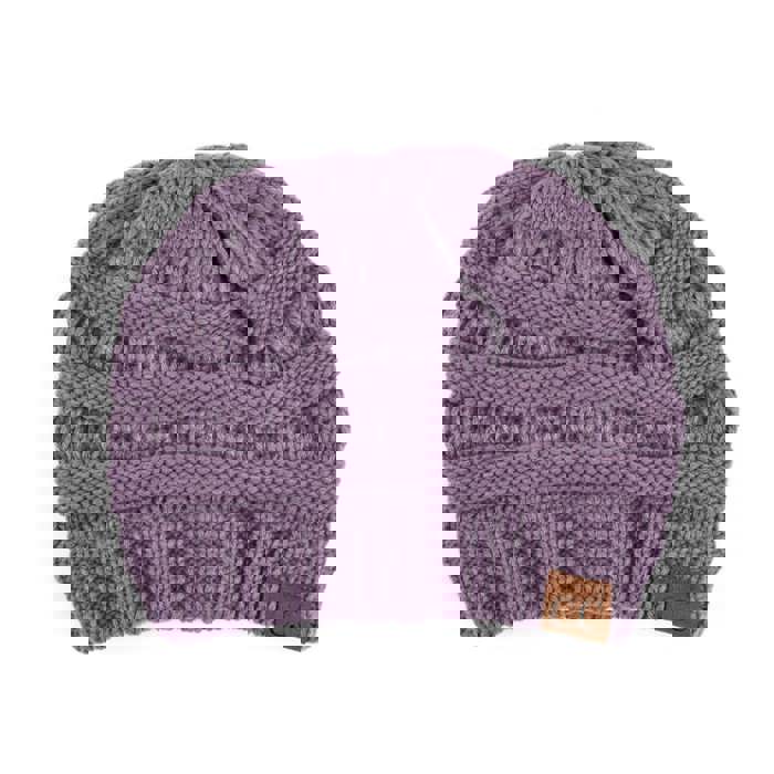 C.C® Beanie Popular Lined Cable Knit Skully Hats by Truly Contagious