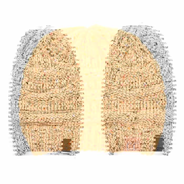C.C® Beanie Cozy Confetti Cable Knit Skully Hats