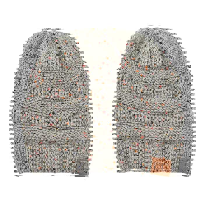 C.C® Beanie Cozy Confetti Cable Knit Skully Hats