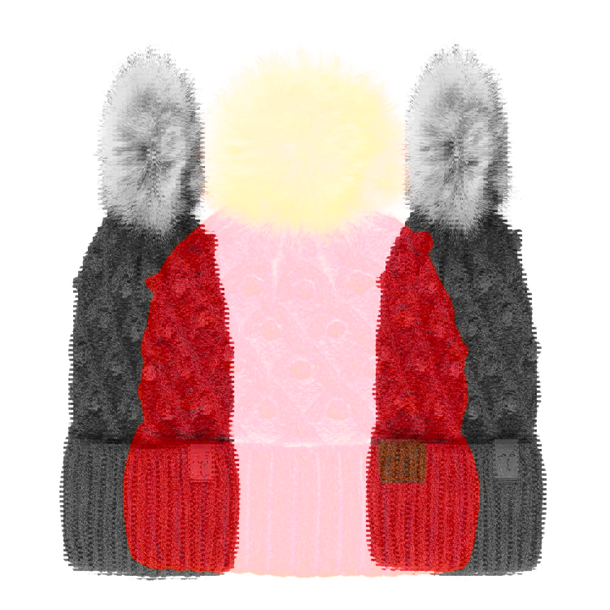 Beanie Hand Crafted Pom Hats by Truly Contagious