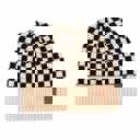 Oatmeal | Youth - Adult C.C® Beanie Check Pattern Hats by Truly Contagious