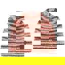 Hunter Red Mix | Youth - Adult C.C® Beanie Stripe Color Block Hats by Truly Contagious