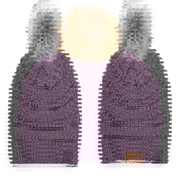 C.C® Beanie Cable-Knit Pom Accessories Hats for Gifts, Women, Teens Girls by Truly Contagious