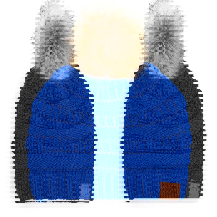 C.C® Beanie Cable-Knit Pom Accessories Hats for Gifts, Women, Teens Girls by Truly Contagious
