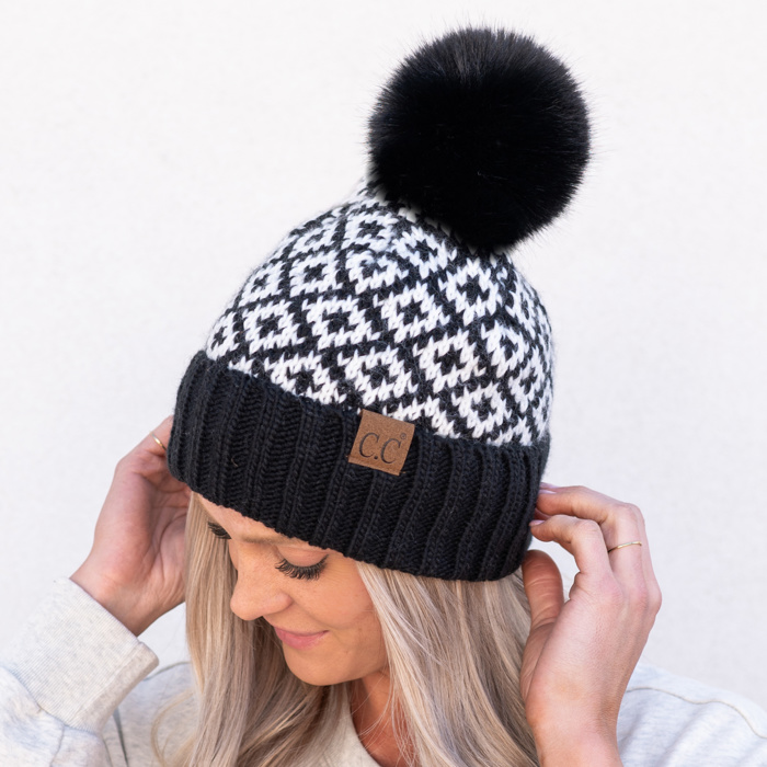 C.C® Beanie Trending Pom Hats by Truly Contagious