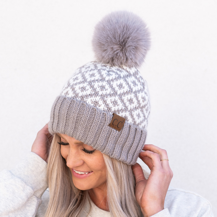 C.C® Beanie Trending Pom Hats by Truly Contagious