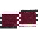 Maroon C.C® Beanie Cable-Knit Lined Head Wrap for Women Hair Accessories by Truly Contagious