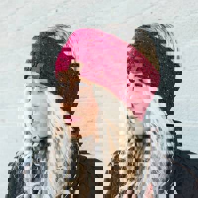 C.C® Confetti Metallic Lined Head Wrap for Women Teen by Truly Contagious