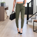 Small Olive Truly Contagious Super Soft Women's Unisex Joggers