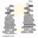 Light Grey - Ages 1-5 C.C® Beanie Criss-Cross Kids Hats, Ages 1-5 by Truly Contagious
