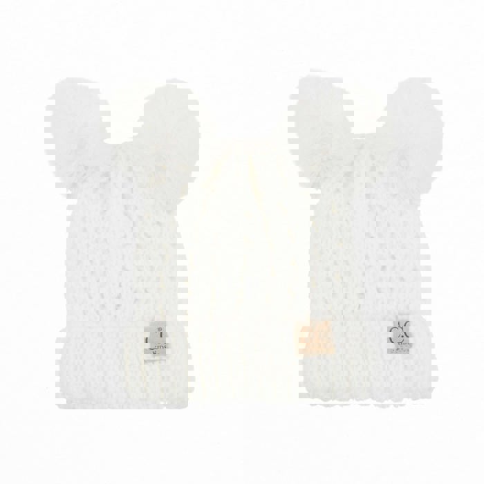 CC Kids Double Pom Kids Toddler to Adult Winter Beanies