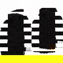 Black - Ages 1-5 C.C® Kids BeanieUnisex Cable Knit Skully Hats, Ages 1 - 5 by Truly Contagious