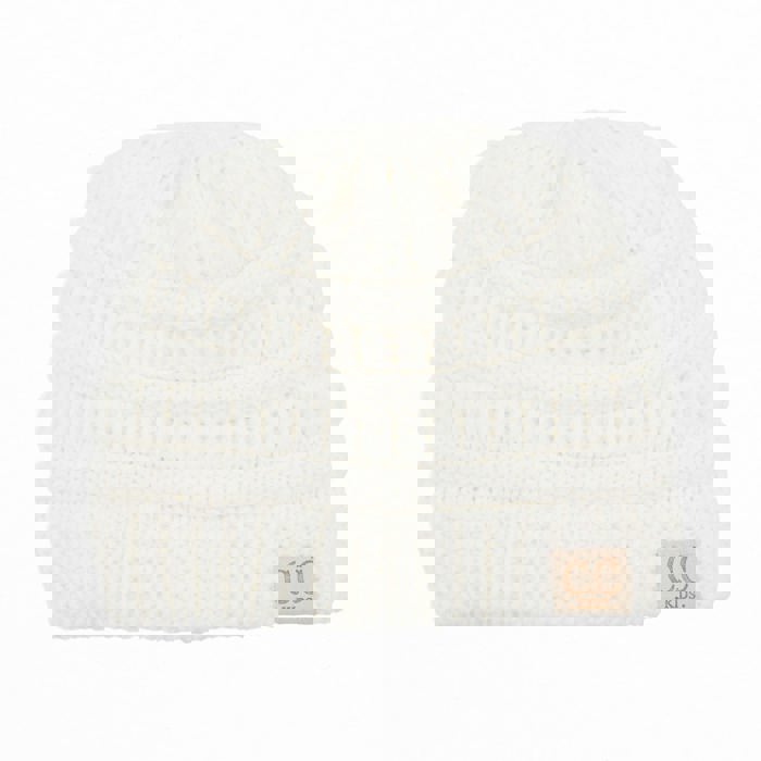 C.C® Kids BeanieUnisex Cable Knit Skully Hats, Ages 1 - 5 by Truly Contagious