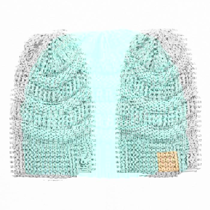 C.C® Kids BeanieUnisex Cable Knit Skully Hats, Ages 1 - 5 by Truly Contagious