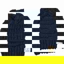 Navy - Ages 1-5 C.C® Kids BeanieUnisex Cable Knit Skully Hats, Ages 1 - 5 by Truly Contagious