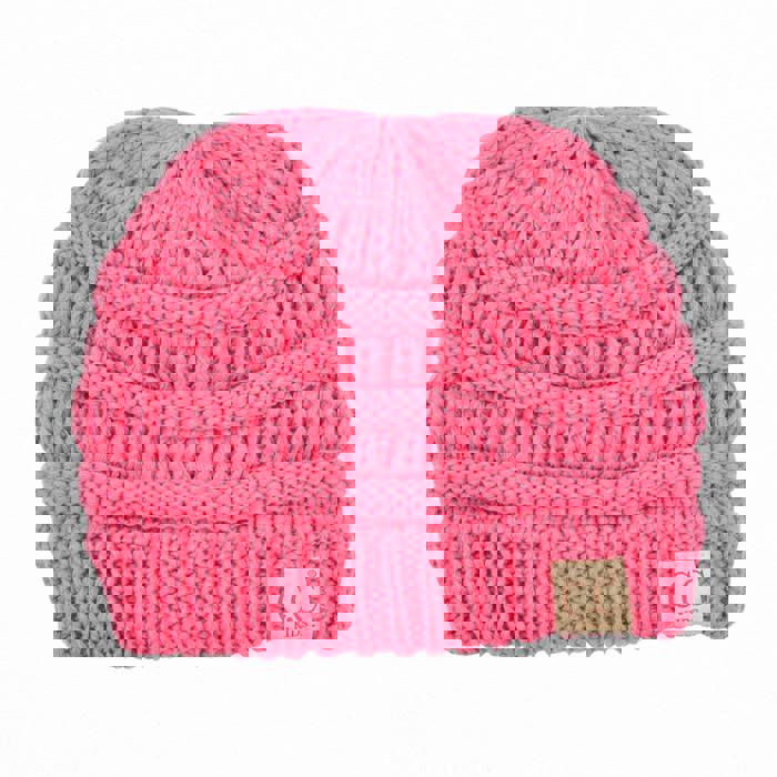 C.C® Kids BeanieUnisex Cable Knit Skully Hats, Ages 1 - 5 by Truly Contagious