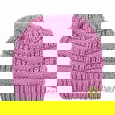 New Lavender - Ages 1-5 C.C® Kids BeanieUnisex Cable Knit Skully Hats, Ages 1 - 5 by Truly Contagious