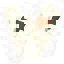 Ivory Junior - JUNIOR (9" TOTAL) C.C® Mittens Sherpa Lined Accessories, Adult and Junior by Truly Contagious