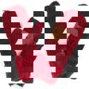 Burgundy - ADULT (10" TOTAL) C.C® Mittens Sherpa Lined Accessories, Adult and Junior by Truly Contagious