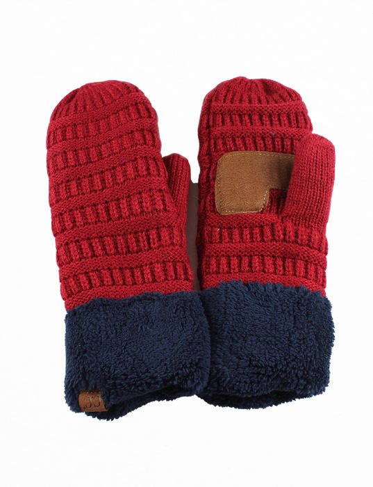 C.C® Mittens Color-Block by Truly Contagious