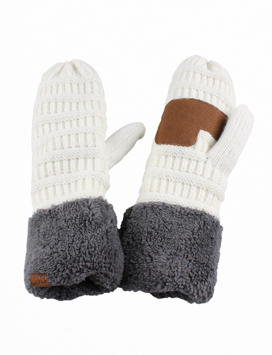C.C® Mittens Color-Block by Truly Contagious